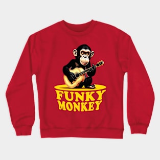 OG GUITARIST - Funky Monkey Crewneck Sweatshirt